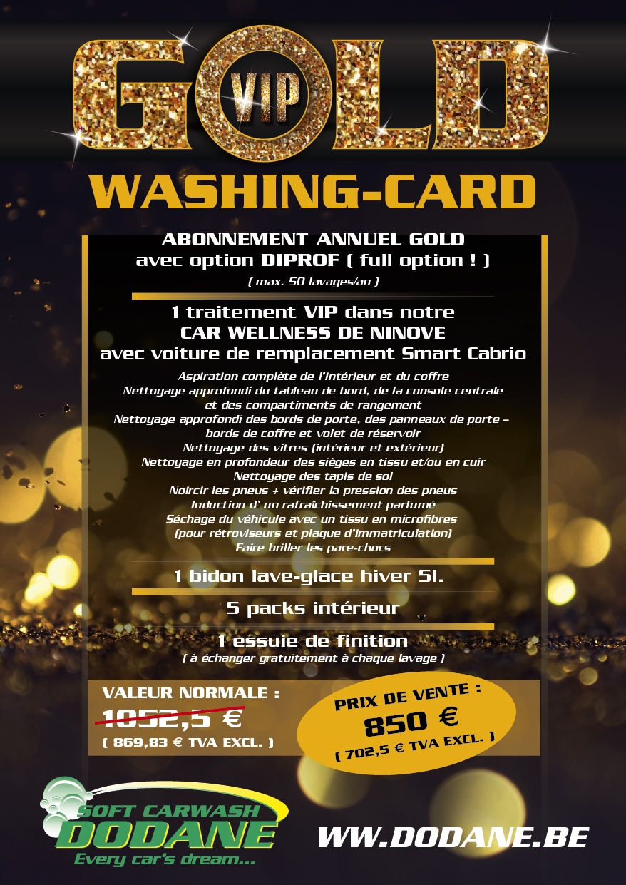 Devenez Gold VIP Customer